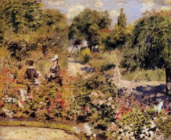 Pierre Auguste Renoir : The Garden at Fontenay